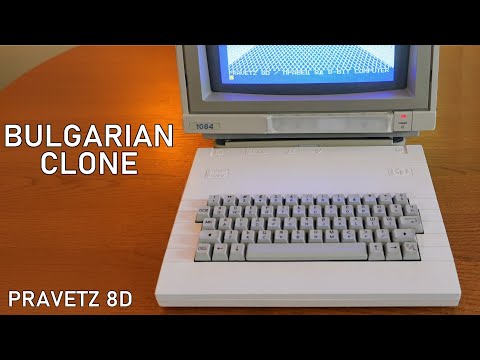 The Pravetz 8D: An obscure clone of an Oric Atmos