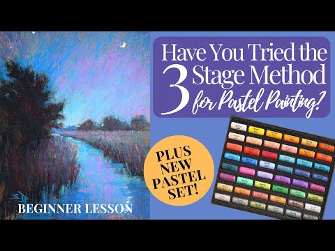 Have You Tried the 3 Stage Method for Pastel Painting? PLUS - New Pastel Set!