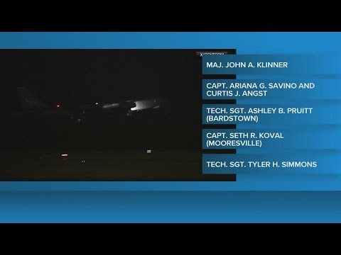 Pentagon identifies soldiers killed in Iraq plane crash