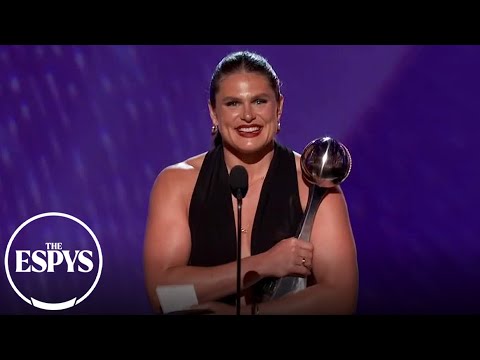 Ilona Maher wins ESPY for Best Breakthrough Athlete | 2025 ESPYS