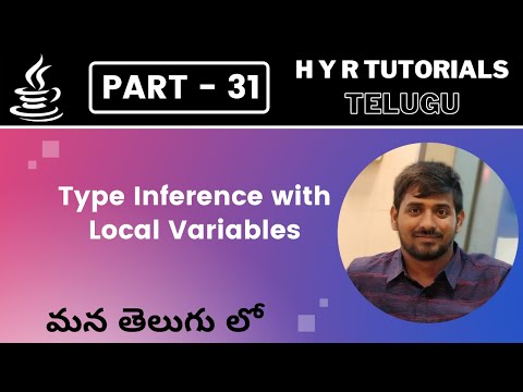 P31 - Type Inference with local variables in Java | Core Java | Java Programming |