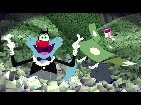 Oggy và những chú gián tinh nghịch | Vụ cướp ngân hàng | Bank Robbery | phim hoạt hình