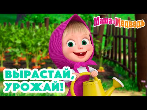 Маша и Медведь 🍓🍒 Вырастай, урожай! 🌼🌿🥕 Коллекция серий про Машу 2024 🎬 Час мультиков!