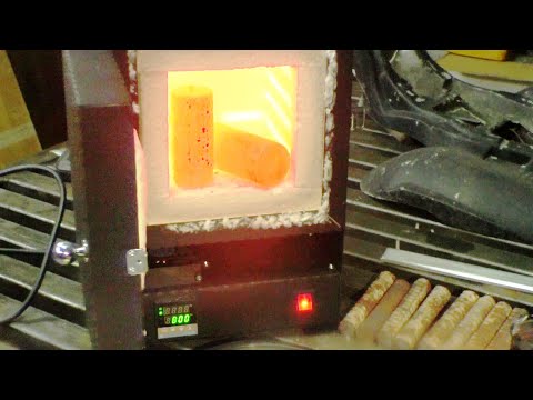 An IMPORTANT and ESSENTIAL assistant in the lathe shop. The Sputnik muffle furnace. Overview and ...