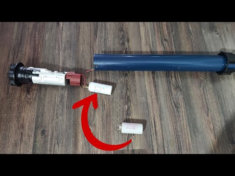 Replacing the roller shutter motor capacitor