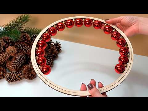 I SAW THIS AT A FANCY STORE AND MADE IT MYSELF!😍 INCREDIBLE CHRISTMAS SIY IDEA