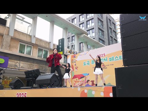 20251030 도곡 푸드 컬처 페스타 행사 가수 성민 축하공연 Dogok Food Culture Festa Event Singer Seongmin's performance