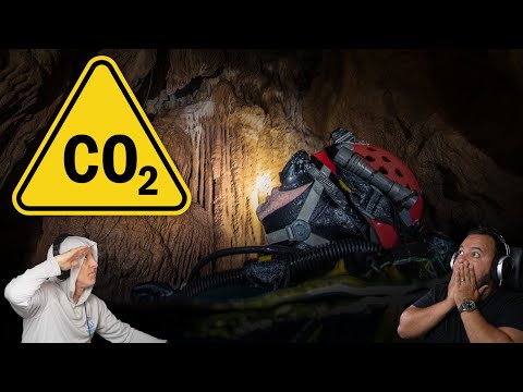 Cave Diver low on air finds toxic air pocket deep inside cave