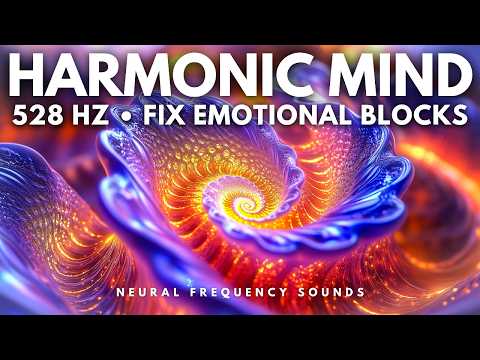 528 Hz 💖 Solfeggio Frequency • Release Emotional Blocks & Restore Inner Harmony | Meditation Music