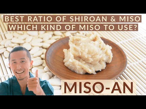 How to make Miso-an | Best ratio of Shiroan & Miso to you | Japanese desserts popular filling recipe
