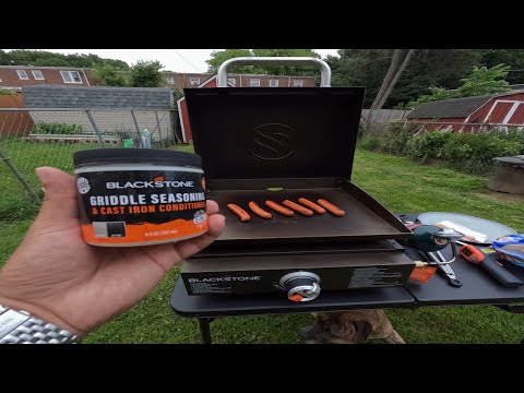 Griddle grill seasoning first time use and why to seasoning your griddle