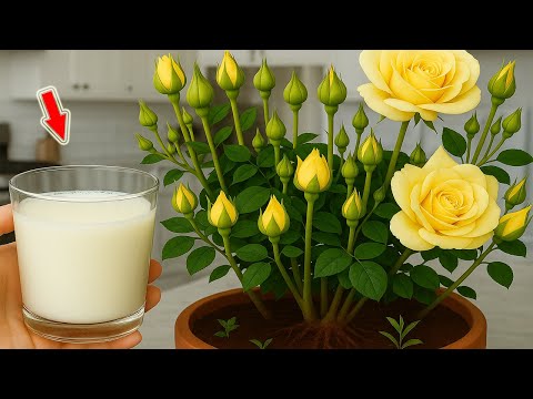 Just 1 Cup! Suddenly The Rose Branch Took Roots And Bloomed Out Of Control!