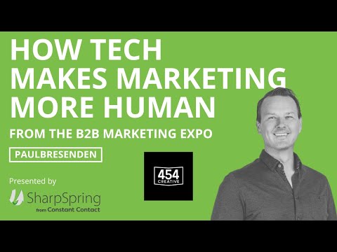 How Tech Makes Marketing More Human with Paul Bresenden of 454 Creative