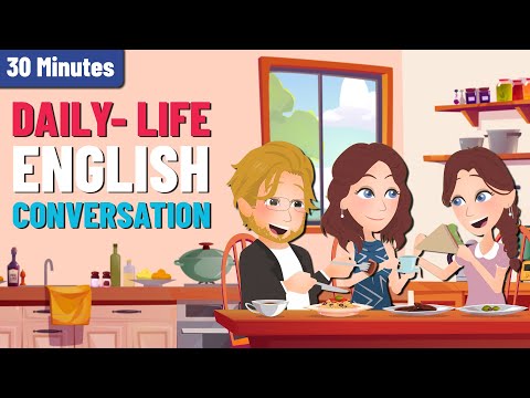 Learn Daily English Conversation for Beginners | Practice Speaking and Listening with English Story