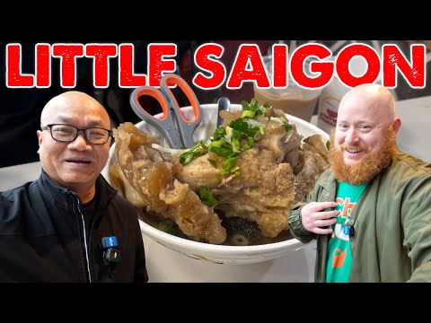 Trying PHỞ on my 1st trip to Little Saigon, California (feat. @PhoBolsaTV  )