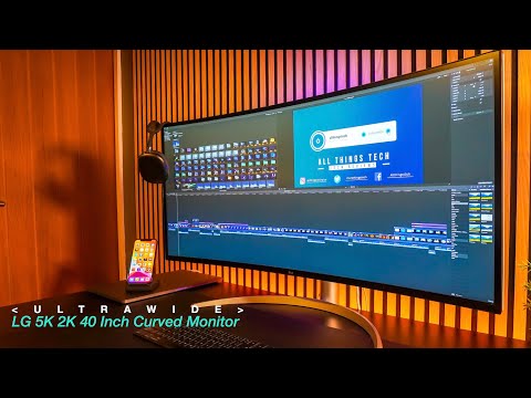 NEW HUGE LG 5K 2K UltraWide Monitor LG40WP95C | Full Review