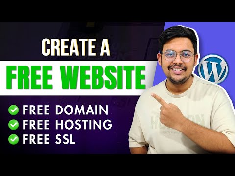 How to Create FREE Wordpress Website with Free Domain and Hosting | Hindi | 2025
