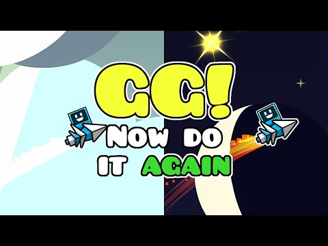 I Made a Geometry Dash Level, But You Have to Beat it TWICE