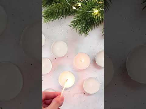 Teelicht-Botschaften