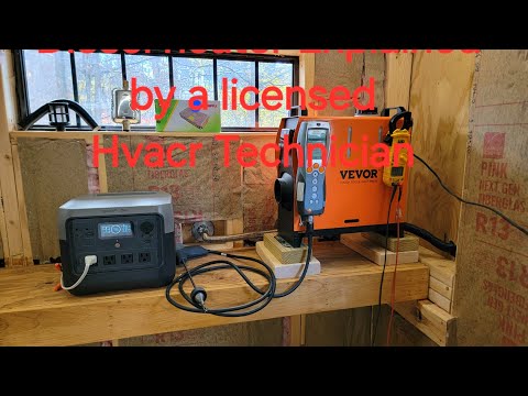 Diesel heater explained by a Licensed HVACR Technician.  installing and operating