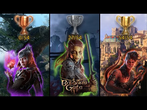 How fast can i get ALL ACHIEVEMENTS in Baldur's gate 3?