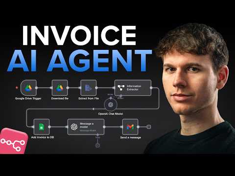 I Built An AI Agent That Processes Your Invoices Automatically (n8n tutorial)