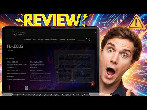 ASRock PG-1600G Review 2026 | 1600W PSU Build Quality, Noise & Performance