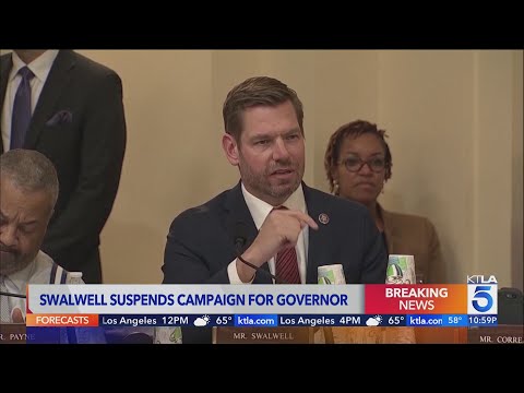 Swalwell suspends campaign for California governor