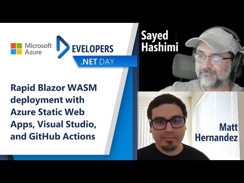 Rapid Blazor WASM deployment with Azure Static Web Apps, Visual Studio, and GitHub Actions