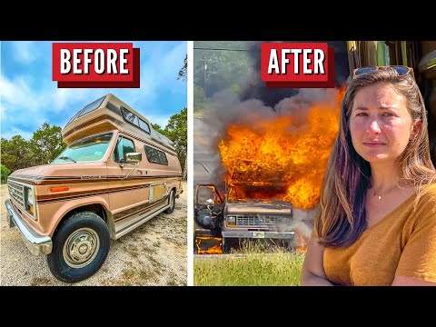 The Aftermath | Our Destroyed Campervan