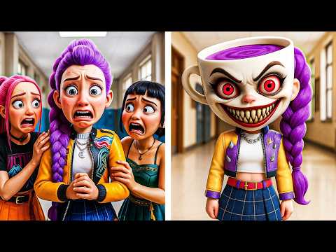 Ballerina Cappuchina Transforms to Rumi Makeover / Kpop Demon Hunters Animation