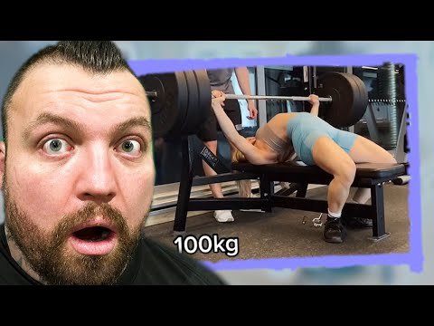 SHE BENCHES MORE THAN YOU! | Hilarious Gym Fails With Eddie Hall