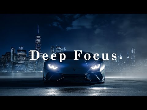Deep Focus Music - High Performance Night Drive for Work, Study & Productivity