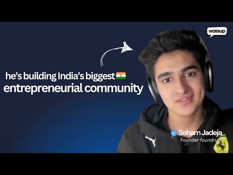 Navigating through college, entrepreneurship, and building a community for founders in India 🇮🇳