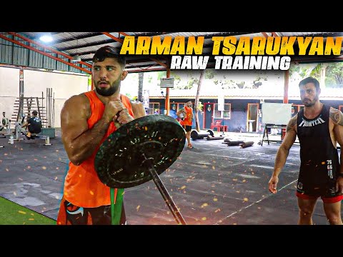 Arman Tsarukyan RAW TRAINING (Tiger Muay Thai)