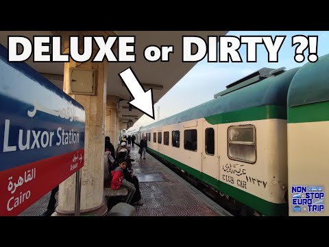Egypt's "LUXURY" Tourist Sleeper Train: Cairo to Luxor