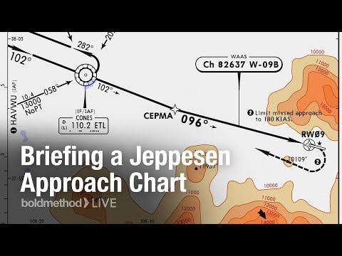 How to Brief a Jeppesen Approach Chart: Boldmethod Live