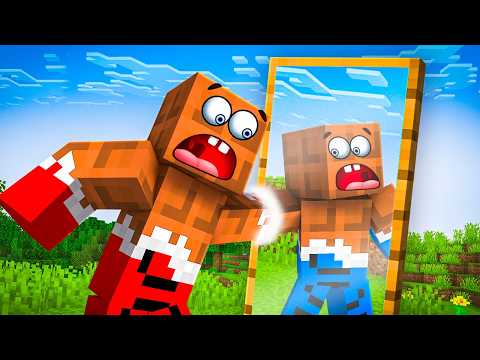 🤯 ОН ЗАСТРЯЛ В ЗЕРКАЛЕ! Мы нашли вход в Зазеркалье в Майнкрафт! ✨👀