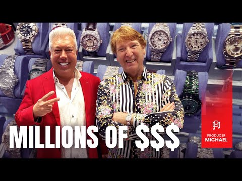 MILLIONS OF DOLLARS!! PETER MARCO'S ICED OUT LUXURY WATCHES
