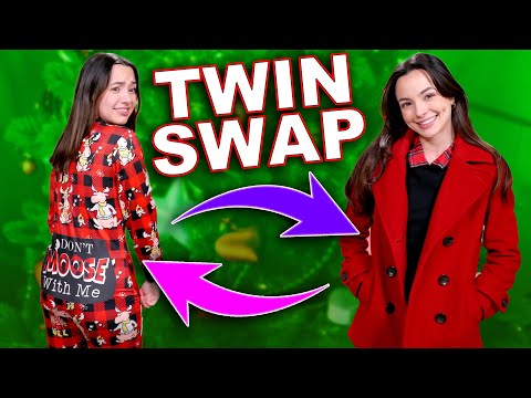 Twin Holiday Thrift Swap Challenge! Merrell Twins