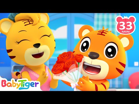 玫瑰送媽媽🌹 + 更多經典兒歌🎵 | 兒童歌曲合集 | 幼兒音樂 | 童謠串燒 | 貝樂虎BabyTiger