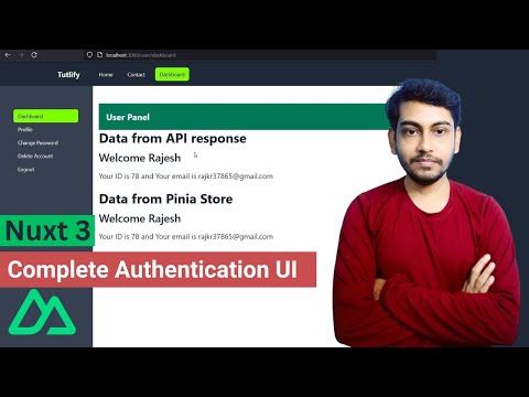 Complete Authentication UI Nuxt 3