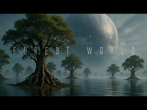 Forest World || Cerebral Ambient Sci Fi Music For Relaxation 🎧 [Immersive Cosmic Ambience]