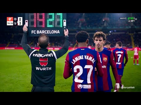 The Day Lamine Yamal Substituted & Changed the Game