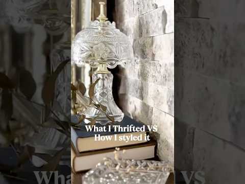 WHAT I THRIFTED VS HOW I STYLED IT