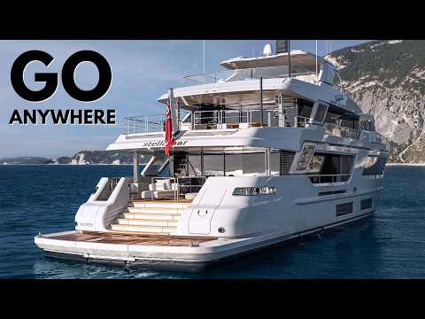 CDM RJ 115 "Stellamar" Cantiere delle Marche Explorer SuperYacht Tour