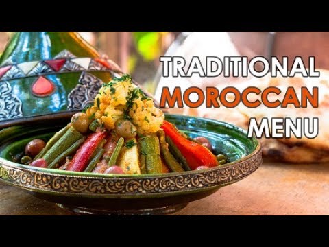 [ENG] Traditional Moroccan Menu / مائدة أطباق مغربية - CookingWithAlia