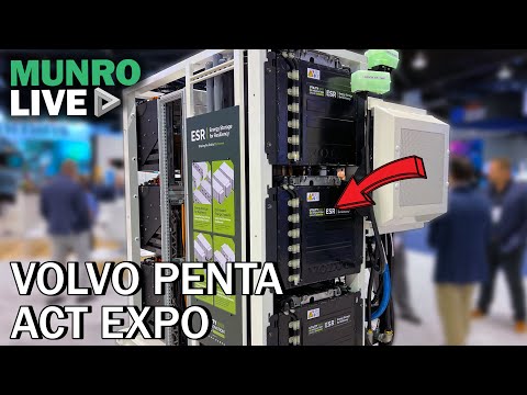 How Volvo Penta Is Electrifying Industry with Scalable BESS Solutions | ACT Expo 2025