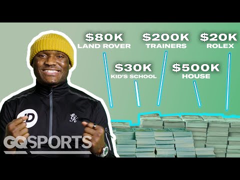 How Kamaru Usman Spent His First $1M in the UFC | GQ Sports