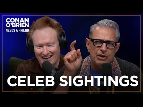 Conan Lured Jeff Goldblum To “Late Night” With A Salt Lick | Conan O'Brien Needs A Friend